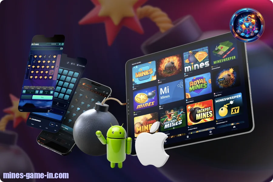 Indian players can get the Mines game app on Android and iOS, including direct APK downloads